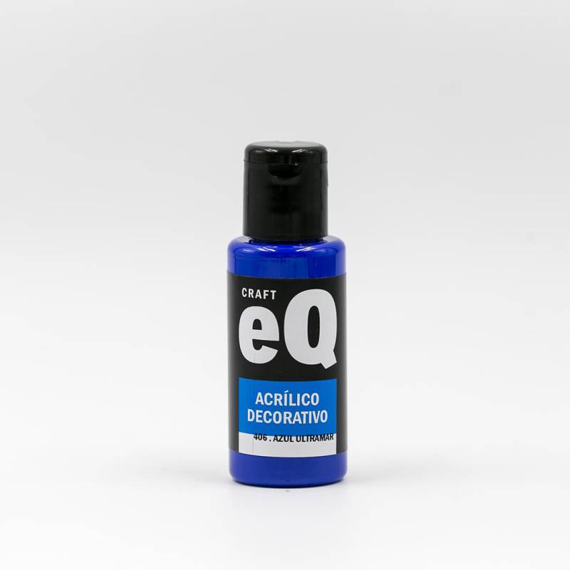 Acrílico Decorativo 406 Eq 50 Cc Azul Ultramar