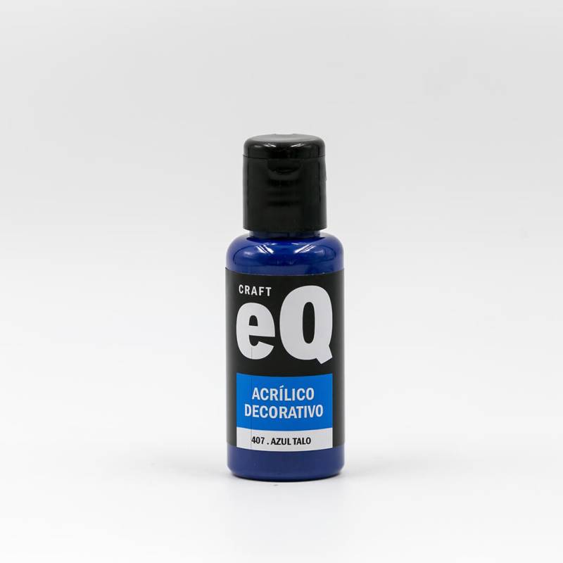 Acrílico Decorativo 407 Eq 50 Cc Azul Talo