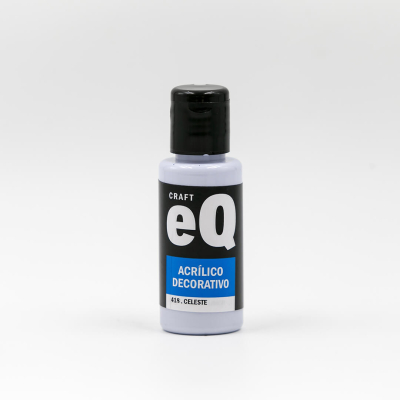 Acrílico Decorativo 418 Eq 50 Cc Celeste
