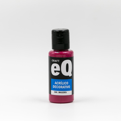 Acrílico Decorativo 500 Eq 50 Cc Magenta