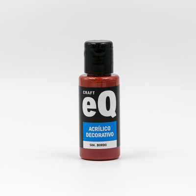 Acrílico Decorativo 504 Eq 50 Cc Bordo