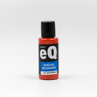 Acrílico Decorativo 705 Eq 50 Cc Rojo Bermellon