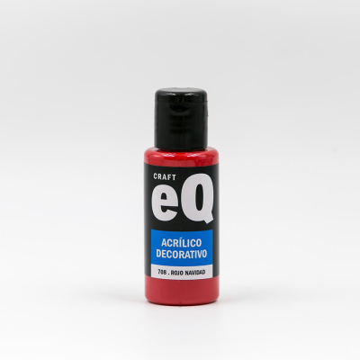 Acrílico Decorativo 708 Eq 50 Cc Rojo Navidad