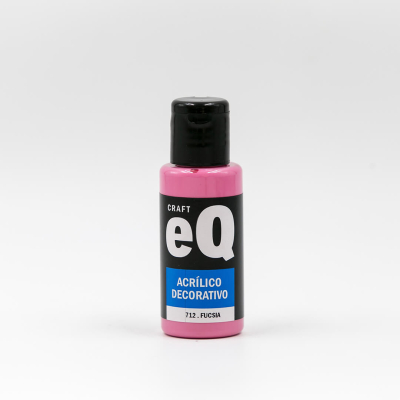Acrílico Decorativo 712 Eq 50 Cc Fucsia