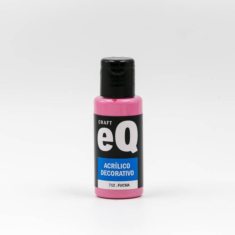 Acrílico Decorativo 712 Eq 50 Cc Fucsia