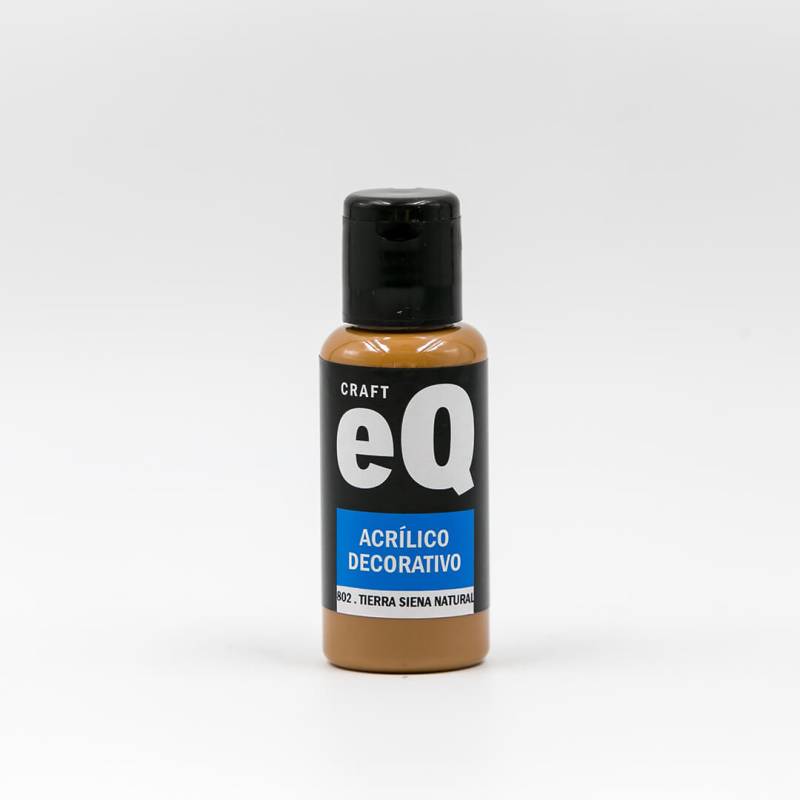Acrílico Decorativo 802 Eq 50 Cc Tierra Siena Natural