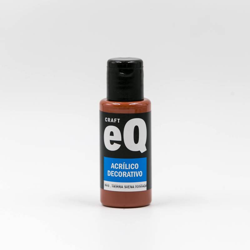 Acrílico Decorativo 803 Eq 50 Cc Tierra Siena Tostada