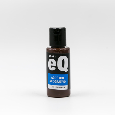 Acrílico Decorativo 807 Eq 50 Cc Chocolate