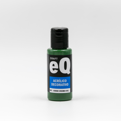 Acrílico Decorativo 907 Eq 50 Cc Verde Cromo Oscuro
