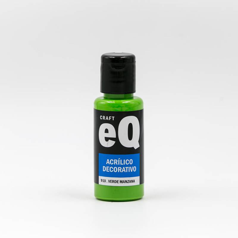 Acrílico Decorativo 910 Eq 50 Cc Verde Manzana