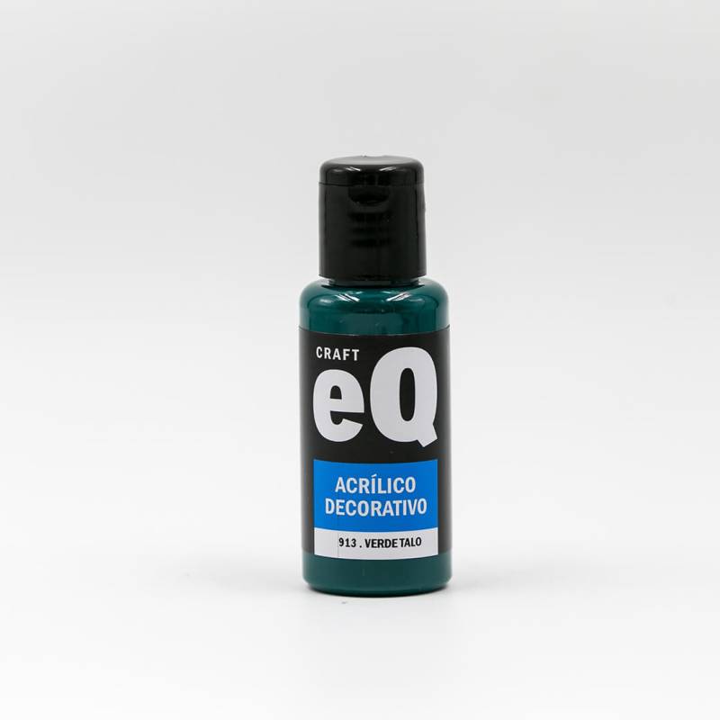 Acrílico Decorativo 913 Eq 50 Cc Verde Talo