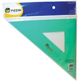 Escuadra Pizzini Estudio Biselada 25 Cm X 45º