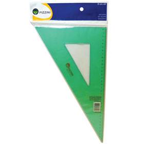 Escuadra Pizzini Estudio Biselada 25 Cm X 60º
