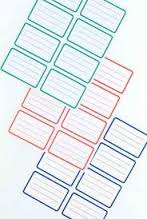 Etiquetas Orion A6 Escolar Verde X 30 Hjs