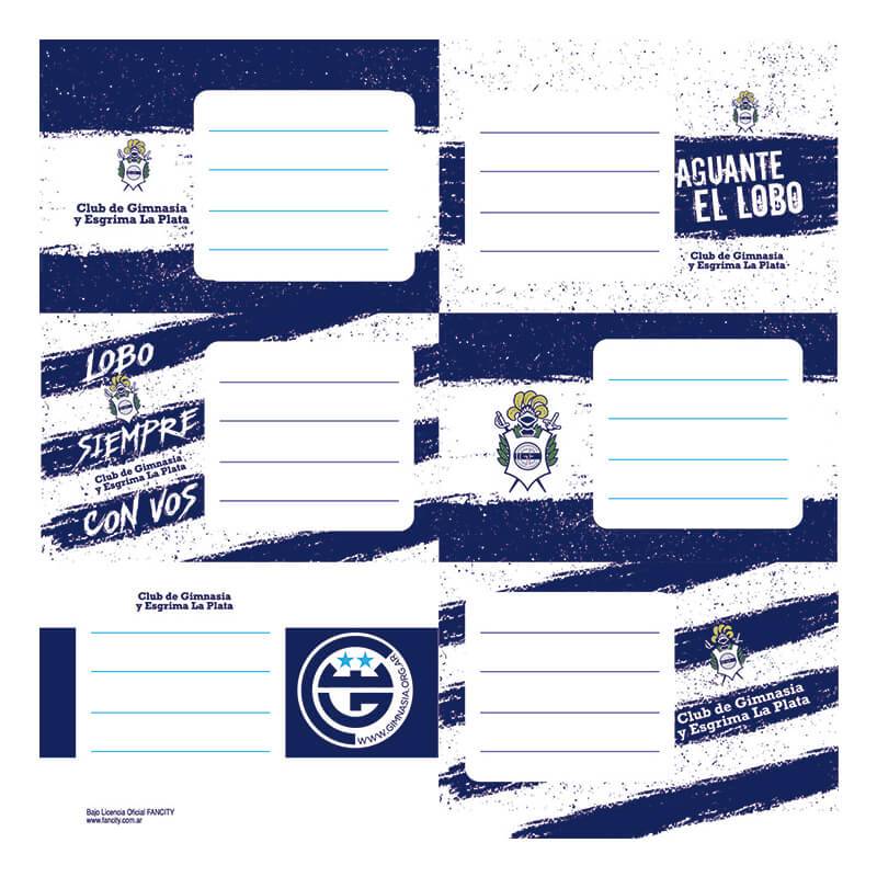 Etiqueta Escolar Mooving (2X6) Gimnasia Lp 301194