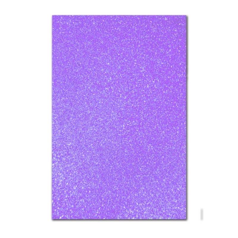 Goma Eva Super Glitter 40X60 Lila