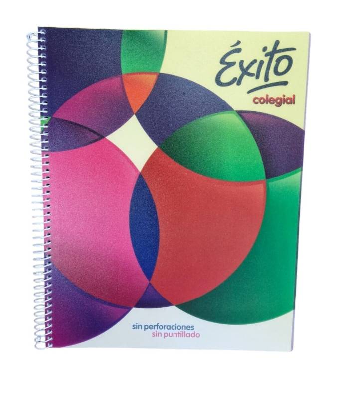 Cuaderno Éxito E7 22X28 C/Esp T/Poliprop 60 Hjs Cuadriculado