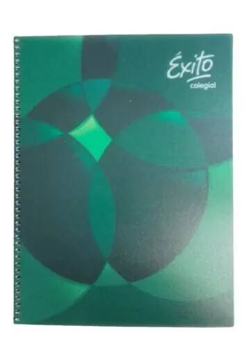 Cuaderno Éxito E7 21X27 C/Esp T/Poliprop 60 Hjs Cuadriculado Verde