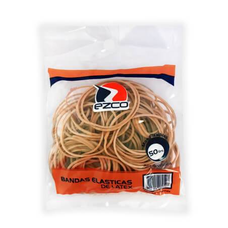Bandas Elasticas Ezco (Diam 38Mm) Bolsa X 50 Grs