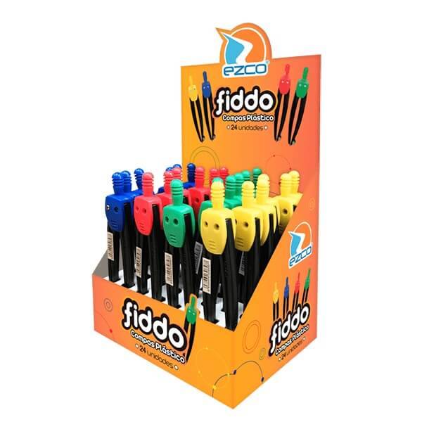 Compás Plástico Ezco Fiddo