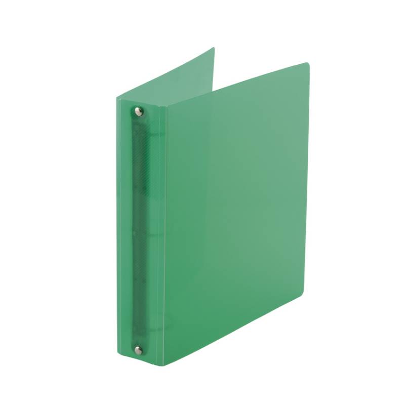 Carpeta 3Ø40Mm Escolar Poliprop Color Verde Ezco