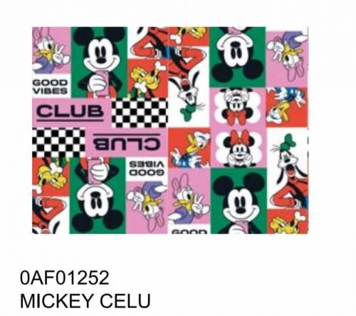 Papel Afiche Muresco F01252 Mickey Celu X 10 Un
