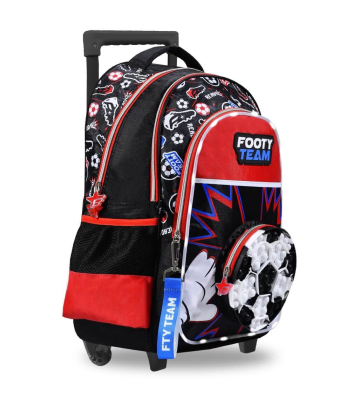 Mochila Footy C/Carro F1791 Futbol Pop It 18' C/Led