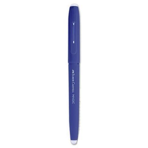 Lapicera Roller Faber Magic Borrable Cuerpo Azul