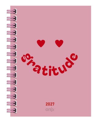 Agenda Onix 2027 C/Esp Feeling Rosa 10X15 Diaria Td 320 P  