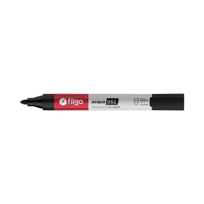 Marcador Filgo 052 Al Agua Pta Red Negro