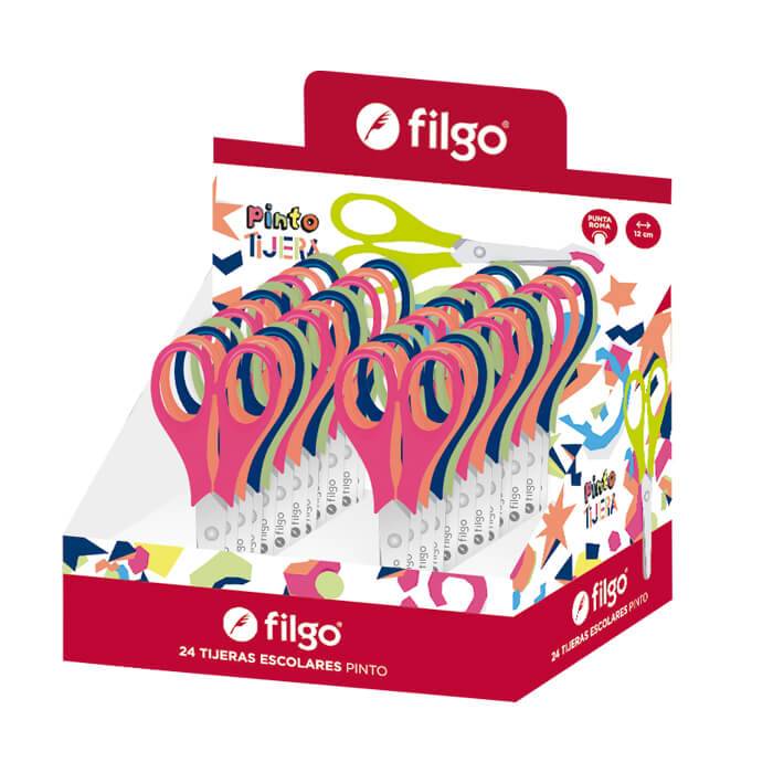Tijera Filgo Pinto Escolar 12 Cm