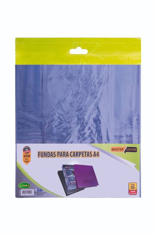 Funda Pvc 5932 P/Carpeta A4 X 10 Unid