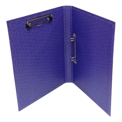 Carpeta 2Ø20Mm Gadri A4 C/Portablock Violeta