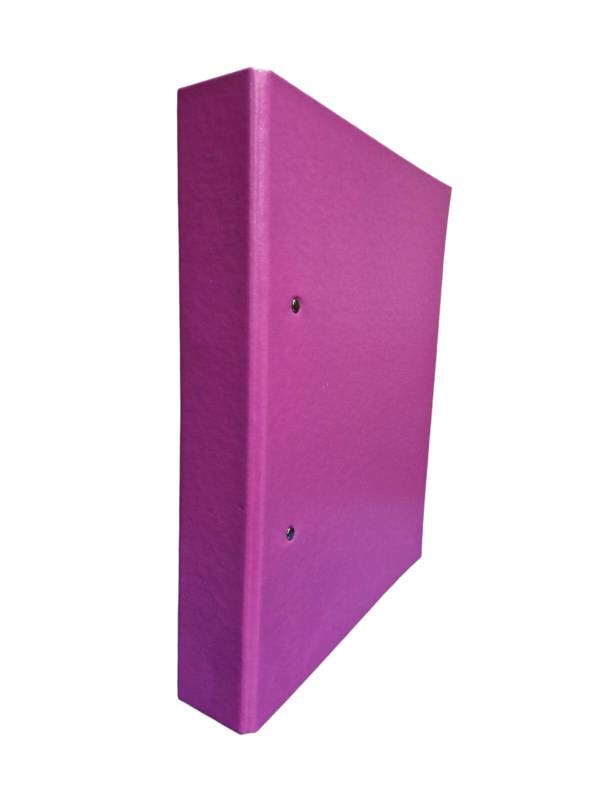 Carpeta 2Ø40Mm Gadri A4 Fucsia