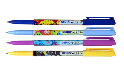 Lapicera Roller Simball Genio 2G Borrable Pop Fsia