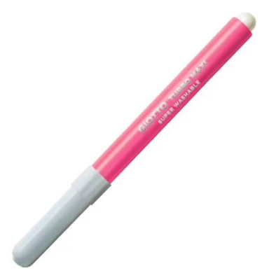 Marcador Giotto Turbo Maxi Al Agua Rosa