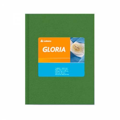 Cuaderno Gloria Td Forrado Verde X 84 Hjs Rayado