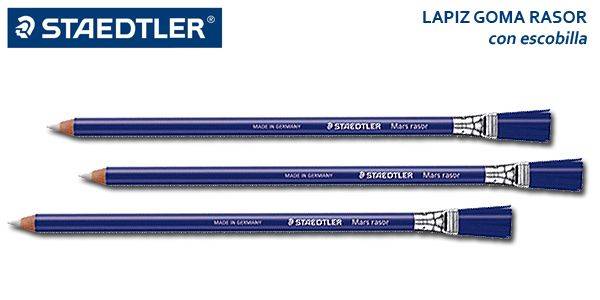 Lapiz Goma Staedtler Rasor C/Escobilla