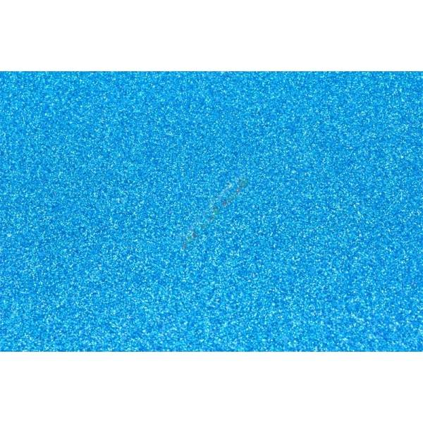 Cartulina A4 Glitter Autoadhesiva Celeste Paq X 10 Unid