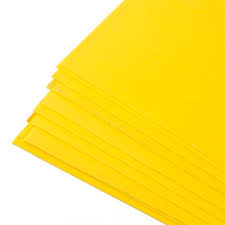 Goma Eva 40X60 Color Amarillo Paq X 10 Un
