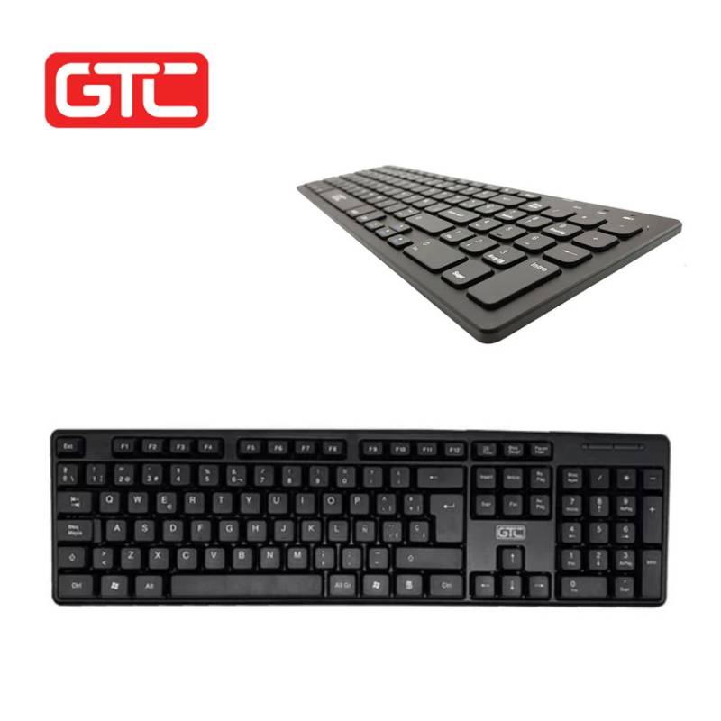 Teclado Multimedia Gtc Usb 2.0 Kbg-206