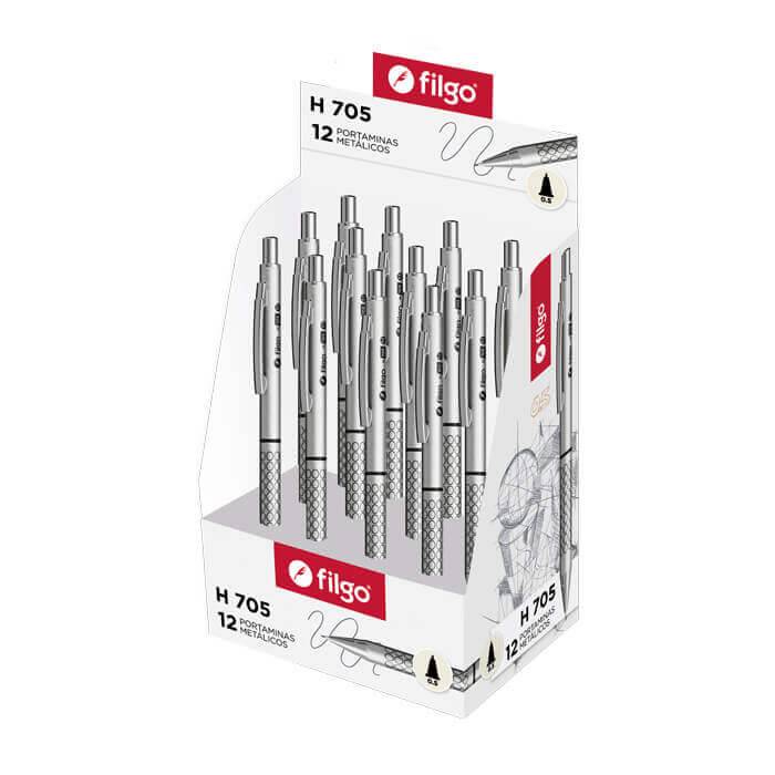 Lapiz Mecanico Filgo 0.5Mm  H-705 Metal