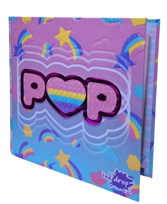 Carpeta 3Ø40Mm Inkdrop Pop It Pastel 300213
