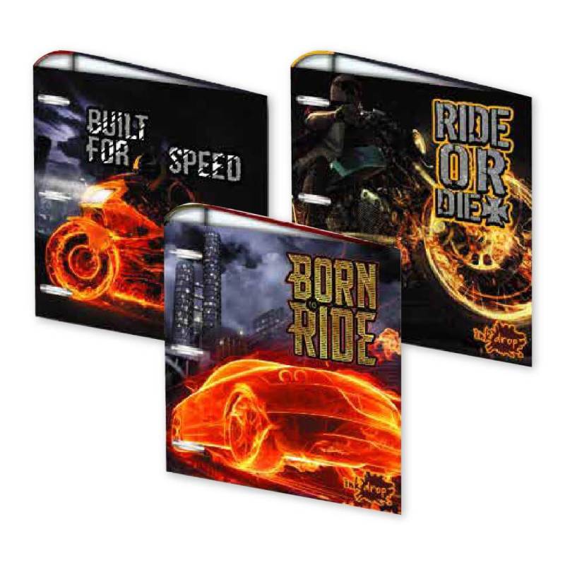 Carpeta 3Ø40Mm Inkdrop Fire 300085