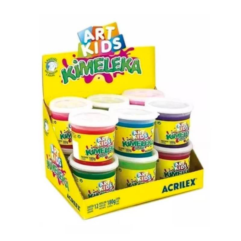 Masa Kimeleka Slime 180 Gr Caja X 12 Unid