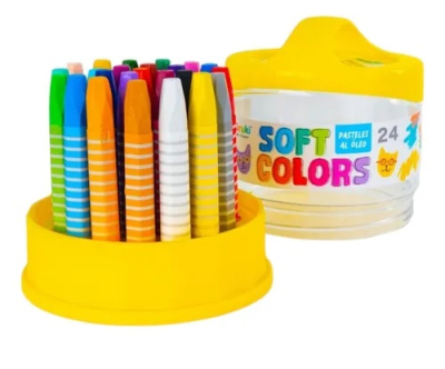 Pastel Al Oleo Kiruki X 24 Unid