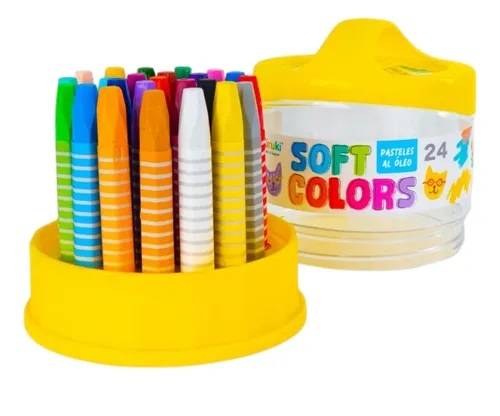 Pastel Al Oleo Kiruki X 24 Unid