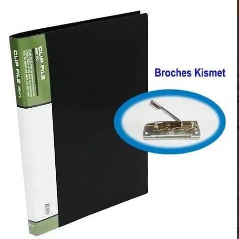 Carpeta C/Broche Kismet Dunson Oficio 711 Opaco