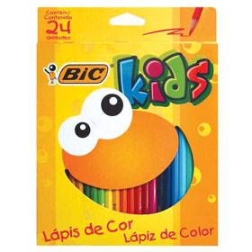 Lapices Colores Bic Kids Largo X 24