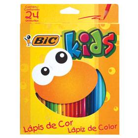 Lapices Colores Bic Kids X 24 Largos